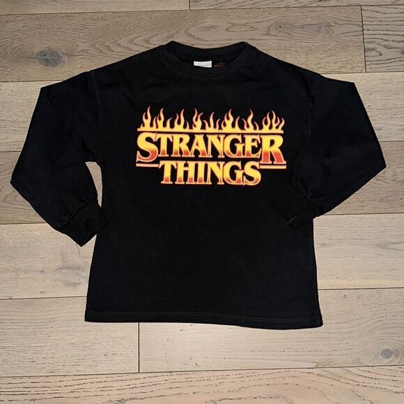 Zara X Strangers Things Little Boys Long Sleeve Tee - Picture 3 of 3